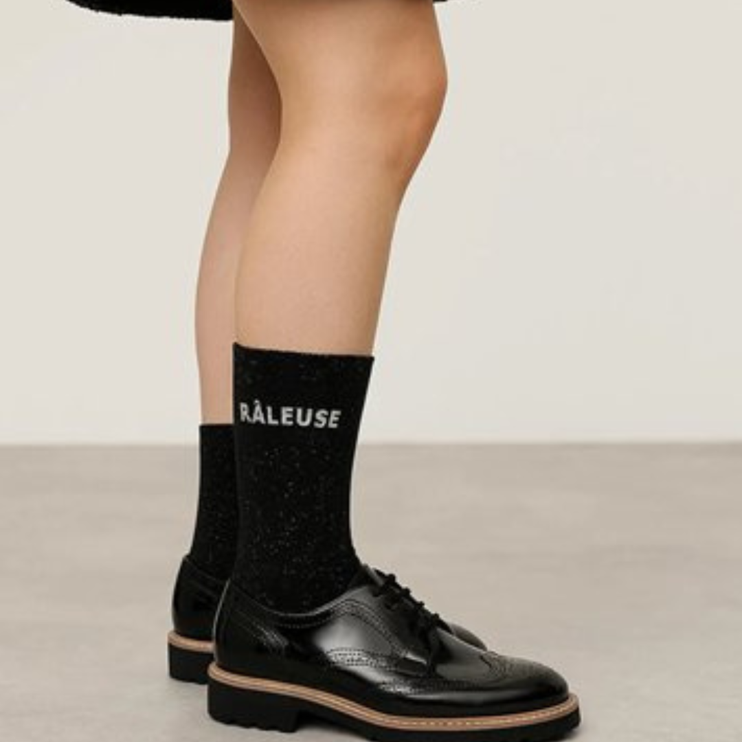 chaussettes message positif, chaussettes à paillettes, chaussettes originales femme, cadeau petit prix original, cadeau fête des mamies, cadeau mamie, cadeau fête des grand-mères, cadeau fête des mère, cadeau femme