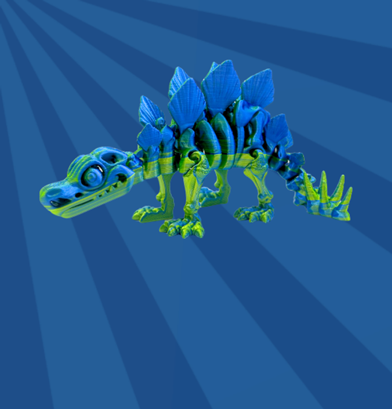 Dinosaure Vertusaure articulé - Anima 3D