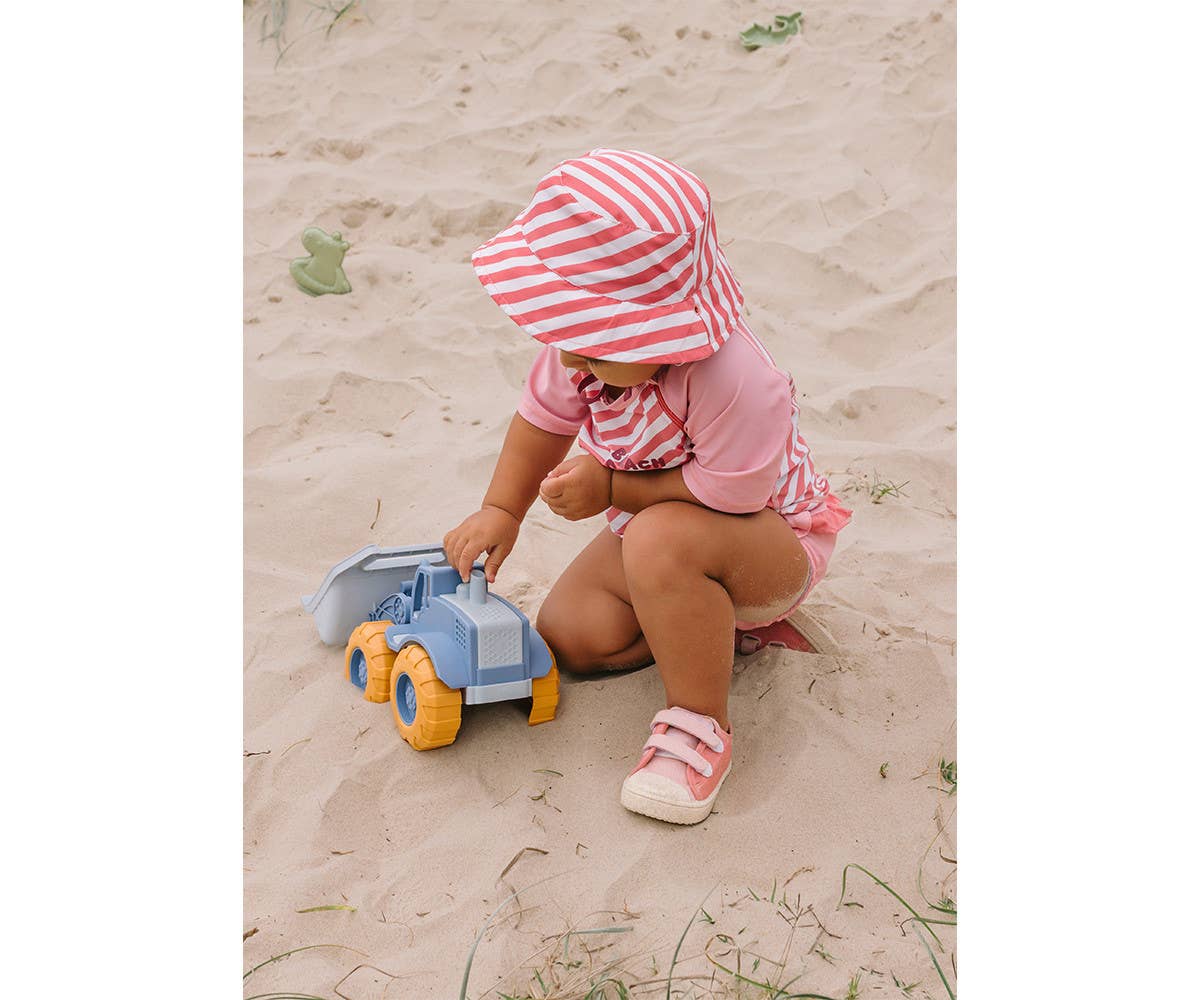 bob réversible rose Monnëka anti-UV enfant