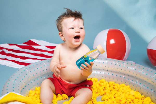 Bouteille sensorielle Move Ducky - Petit Boum