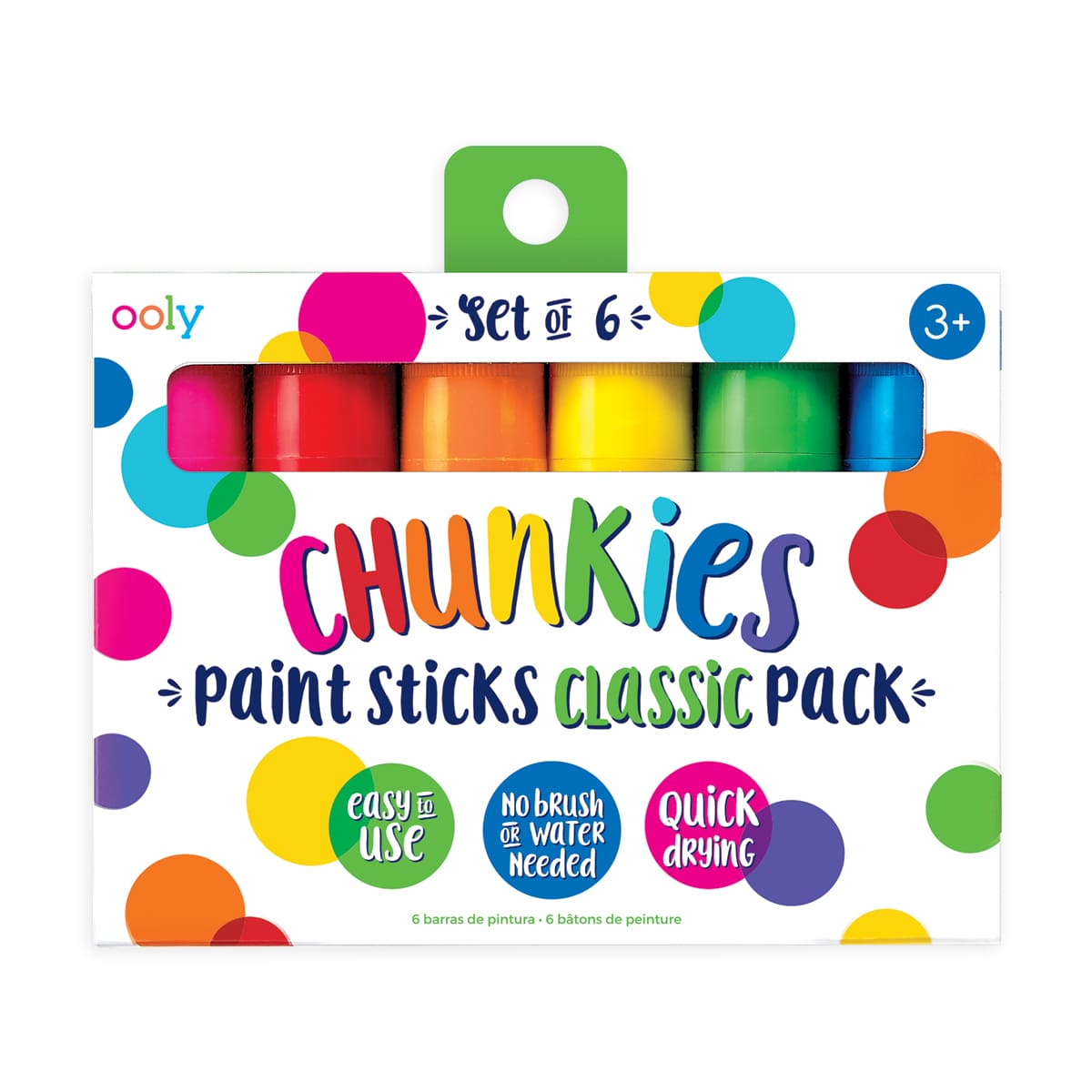Pack de 6 Chunkies Paint Sticks - OOLY