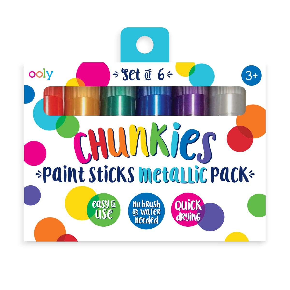 Pack de 6 Chunkies Paint Sticks - OOLY