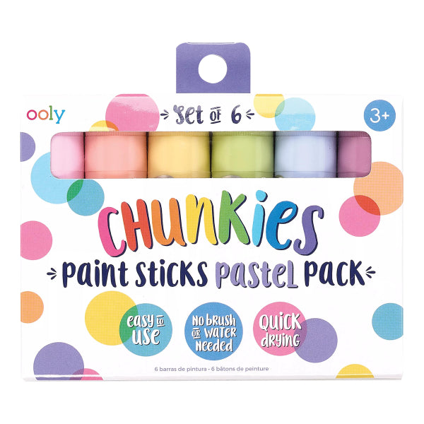 Pack de 6 Chunkies Paint Sticks - OOLY