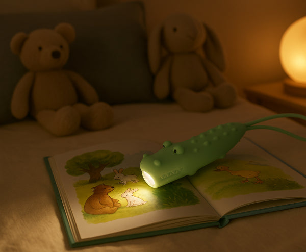 Lampe torche/Liseuse en silicone - Little L
