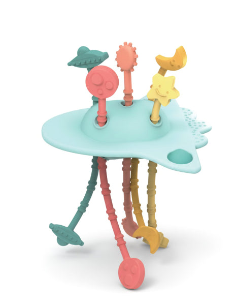 Jouet à tirer sensoriel Vaisseau spatial - LITTLE L