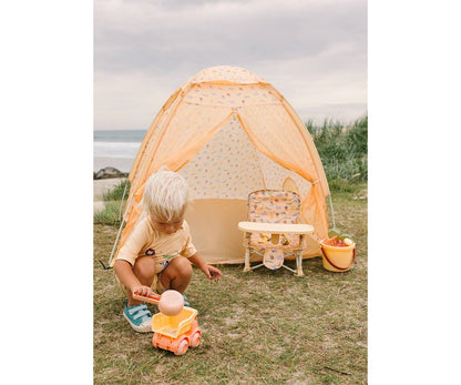 Set de Jouets de Plage Wild Animals Monnëka avec seau, pelle, camion et moules à sable pour enfants dès 6 mois.