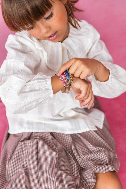 Bracelet Liberty Feather Meadow (cœur or jaune)