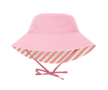bob réversible rose Monnëka anti-UV enfant