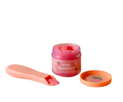 Set Pot et Cuillère Tiny Tummies fraise