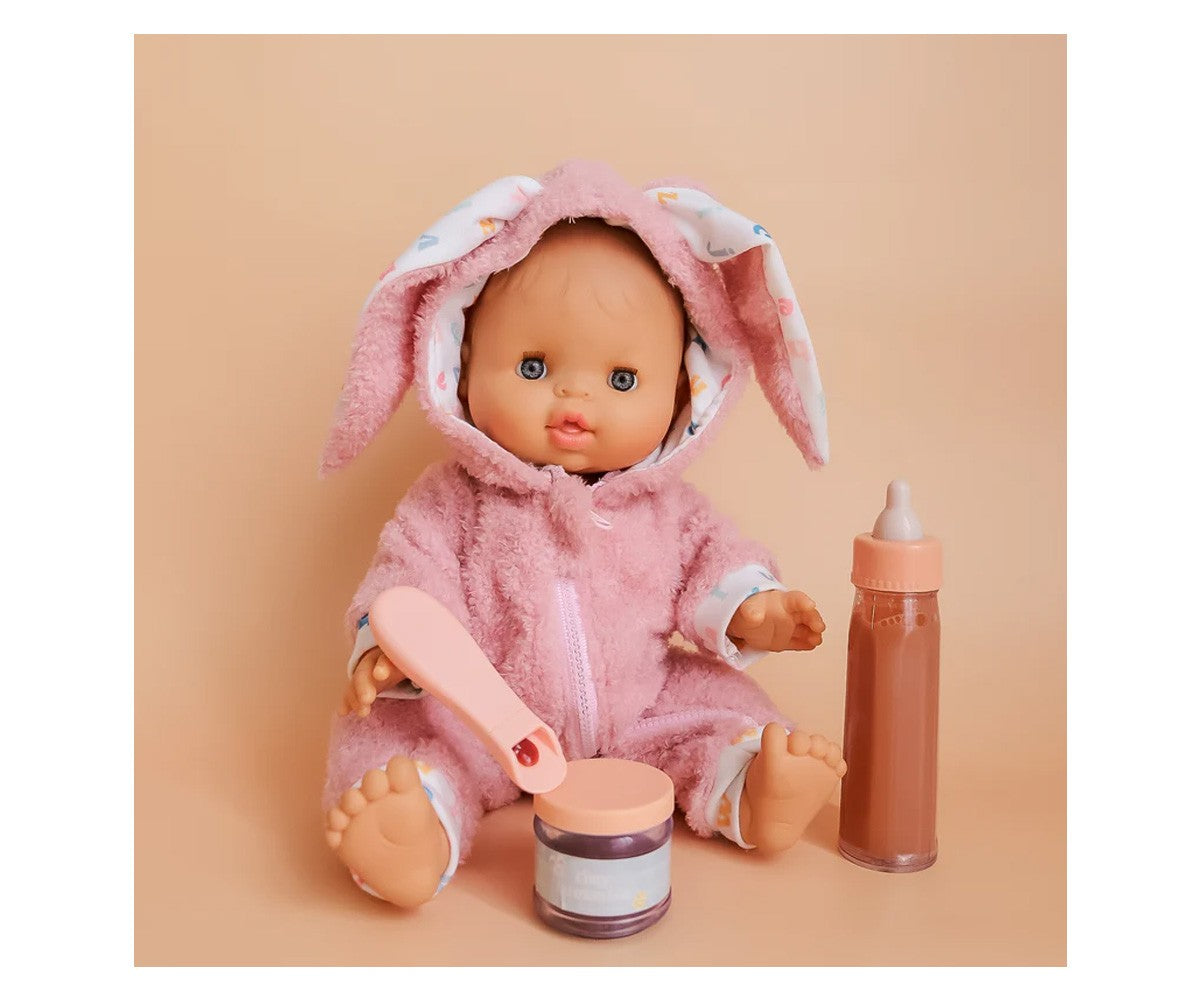 Set Pot et Cuillère Tiny Tummies fraise