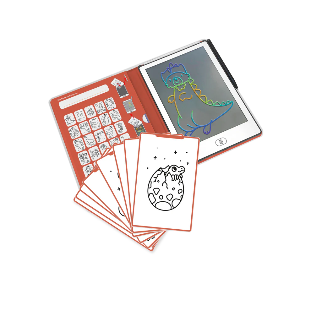KIDYDRAW-MINI Tablette à dessin -  DINOSAURES