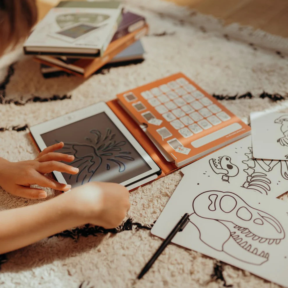 KIDYDRAW-MINI Tablette à dessin -  DINOSAURES