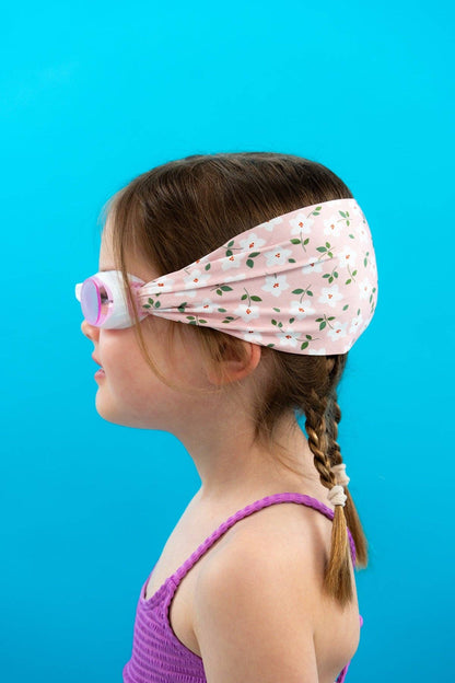 lunettes de piscine enfant Liberty Waterplops avec bandeau stretch