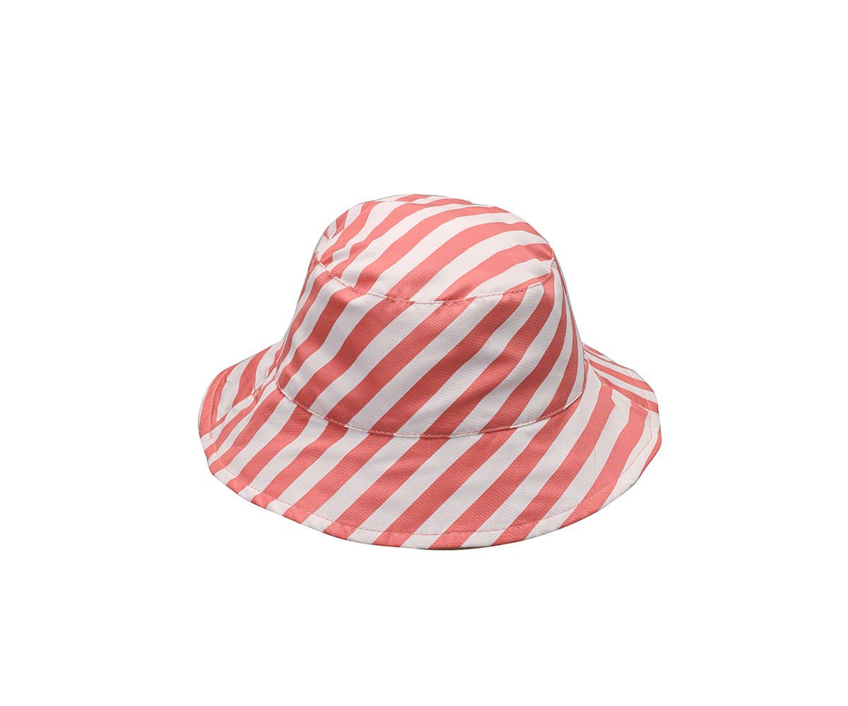 bob réversible rose Monnëka anti-UV enfant