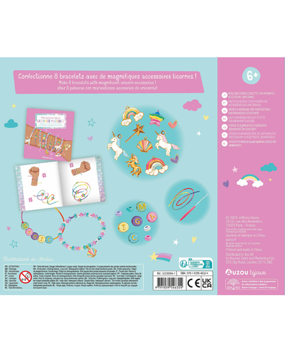 Ma boîte à Bijoux "Mes fabuleux bijoux Licornes magiques" - AUZOU