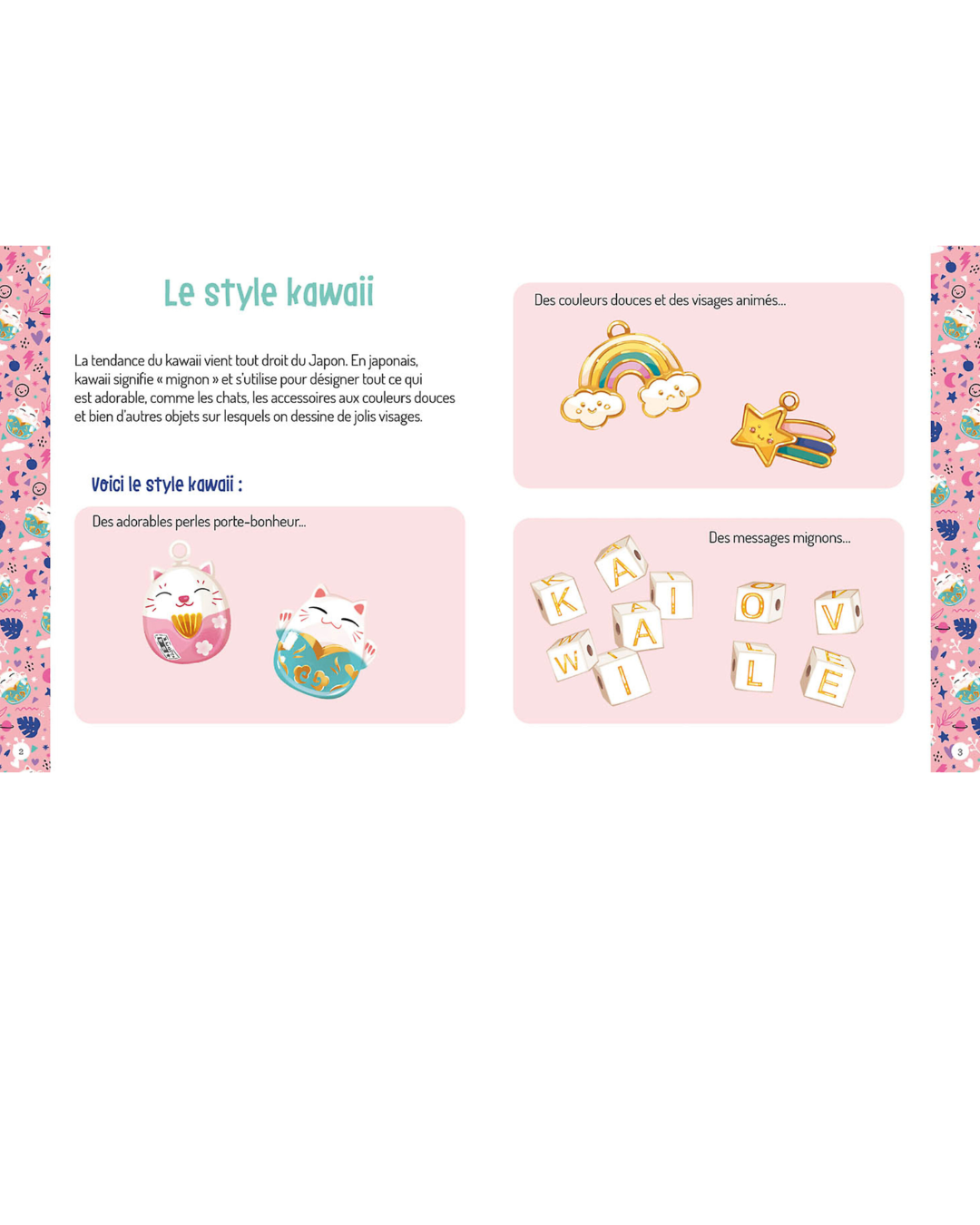 Ma boîte à Bijoux "Mes bracelets Kawaï" - AUZOU