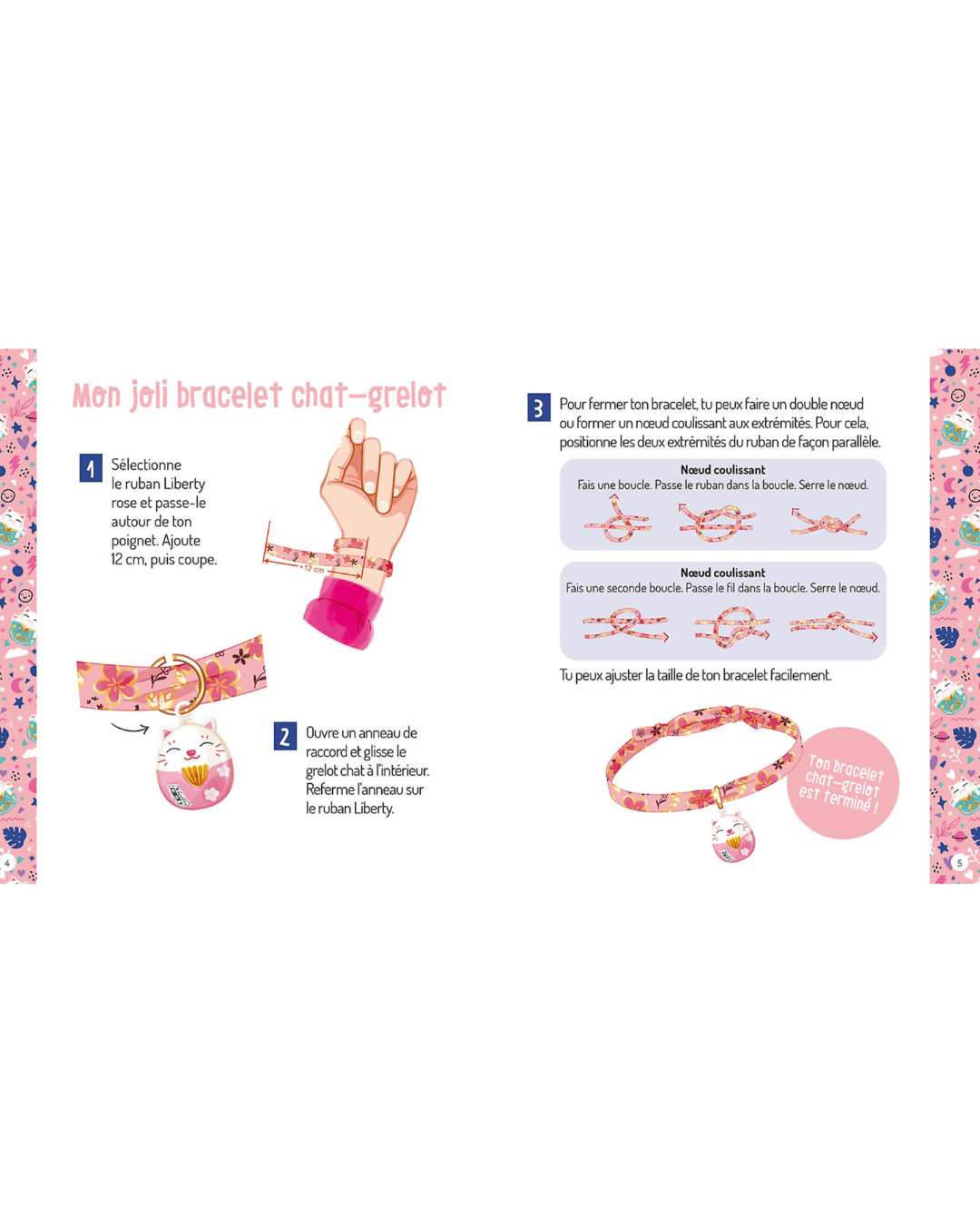 Ma boîte à Bijoux "Mes bracelets Kawaï" - AUZOU