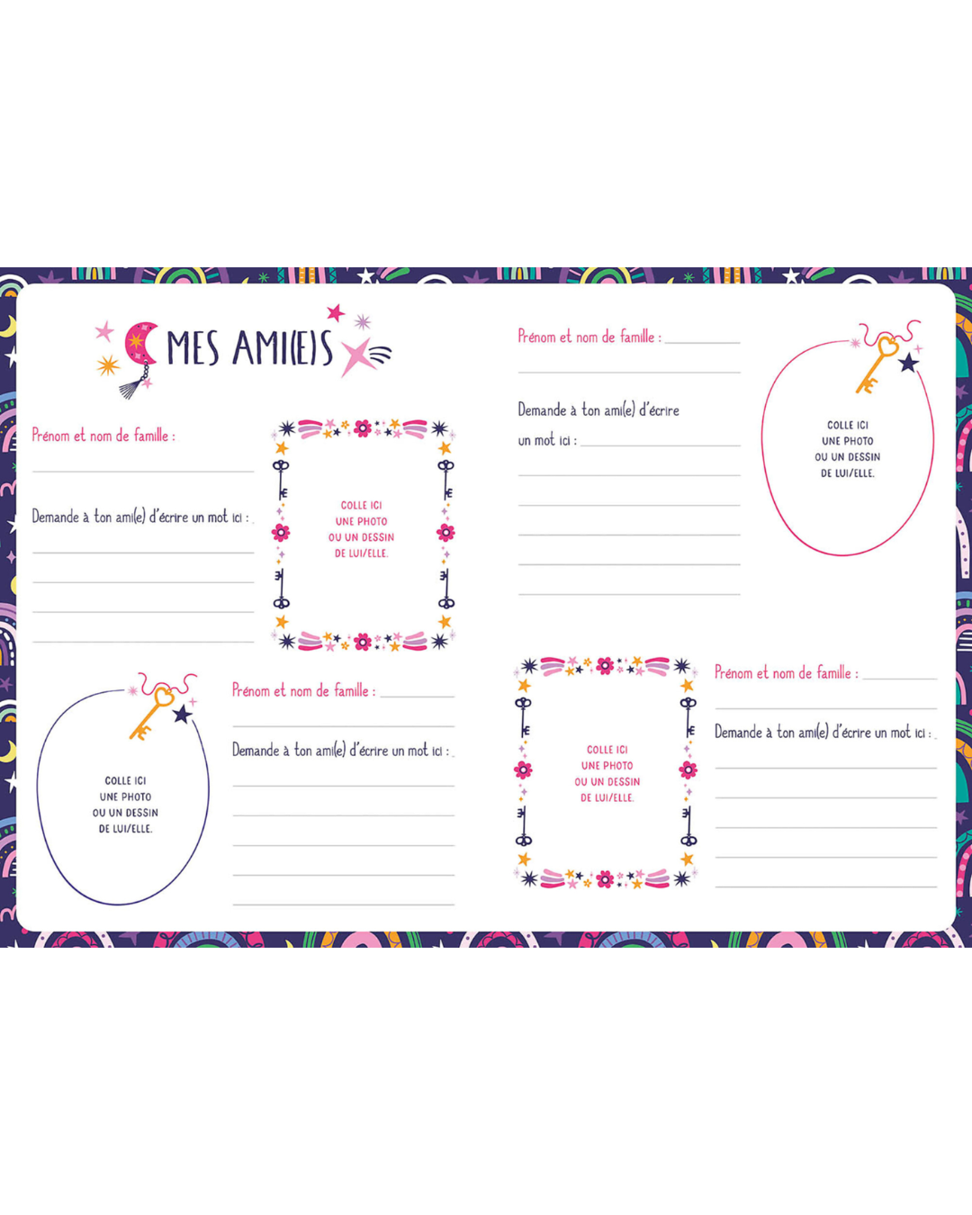 Mon carnet secret bijou porte-bonheur rose - AUZOU