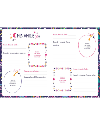 Mon carnet secret bijou porte-bonheur rose - AUZOU