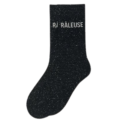 chaussettes message positif, chaussettes à paillettes, chaussettes originales femme, cadeau petit prix original, cadeau fête des mamies, cadeau mamie, cadeau fête des grand-mères, cadeau fête des mère, cadeau femme