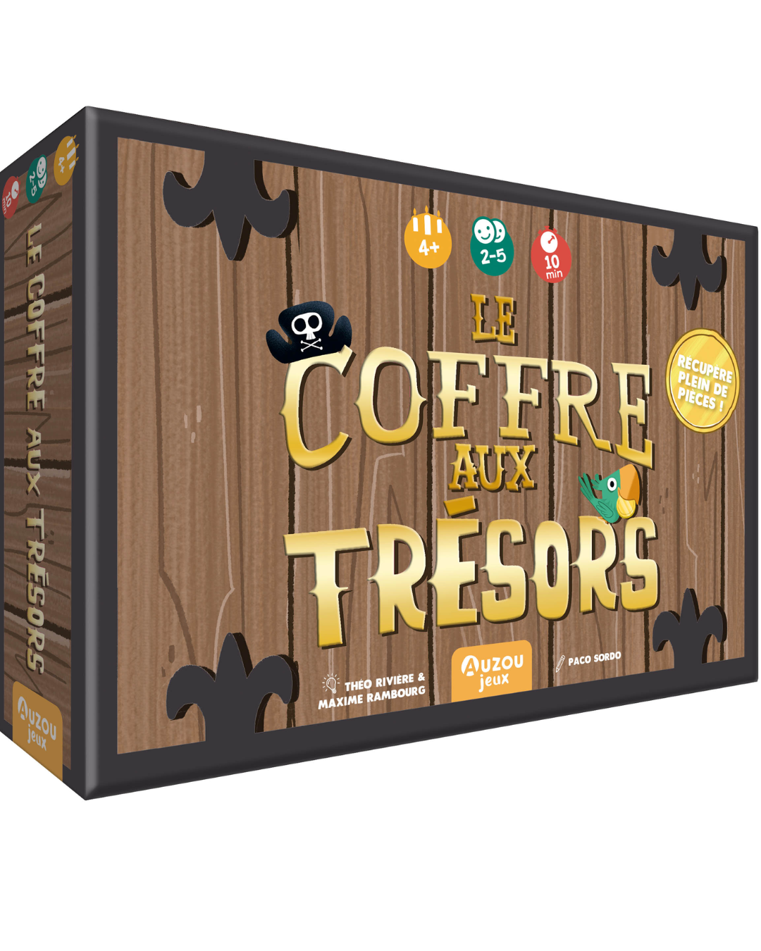 P'tit jeu "Le coffre aux trésors" - AUZOU