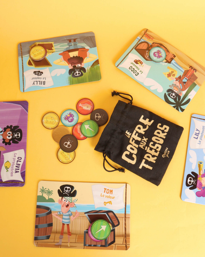 P'tit jeu "Le coffre aux trésors" - AUZOU