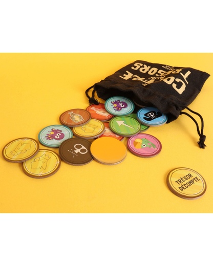 P'tit jeu "Le coffre aux trésors" - AUZOU