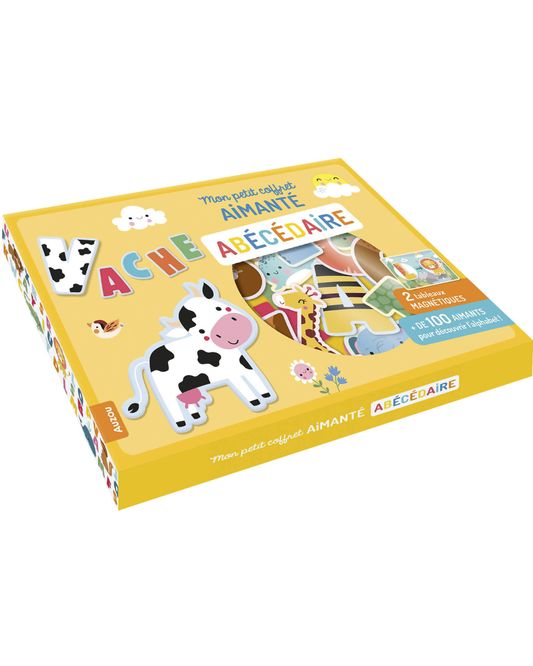 Mon petit coffret aimanté "Mon abécédaire" - AUZOU