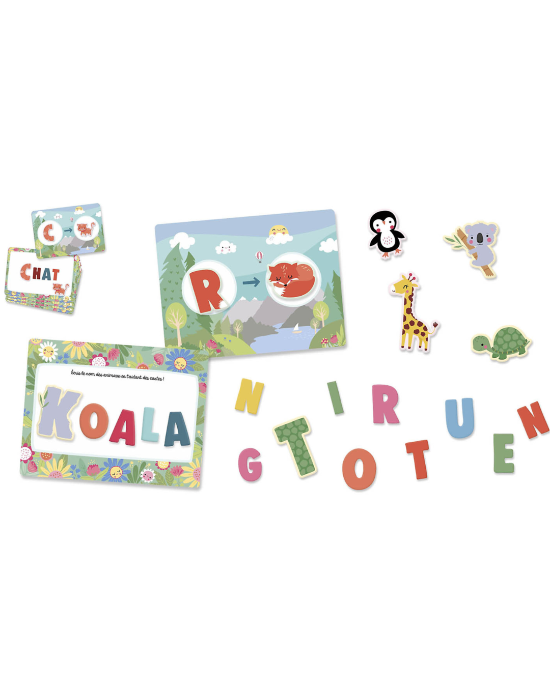 Mon petit coffret aimanté "Mon abécédaire" - AUZOU