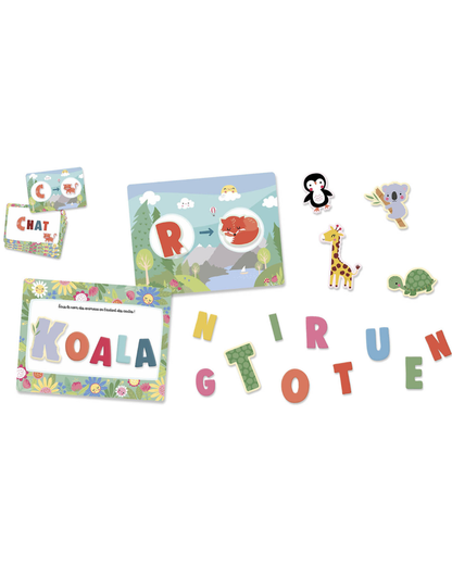 Mon petit coffret aimanté "Mon abécédaire" - AUZOU