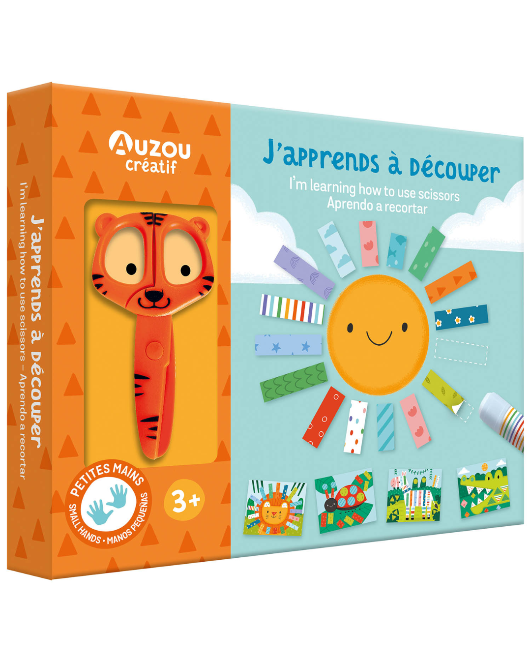 Mon coffret d'artiste "J'apprends à découper" - AUZOU