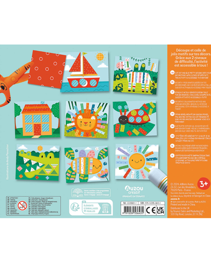 Mon coffret d'artiste "J'apprends à découper" - AUZOU