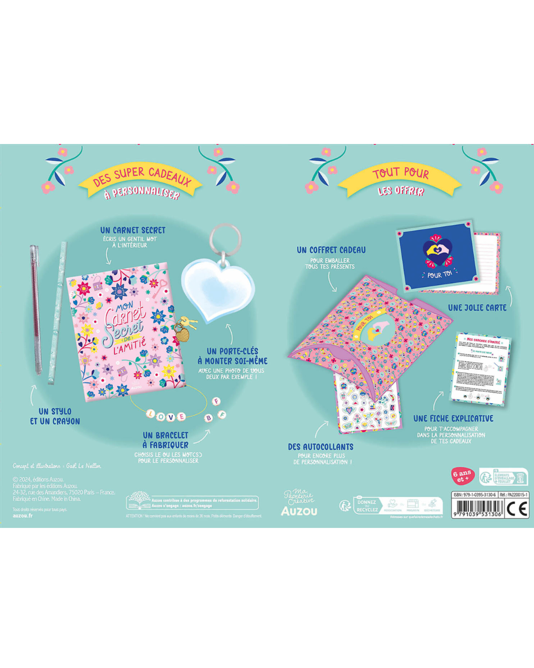 Coffret "Mon super cadeau d'amitié" - AUZOU