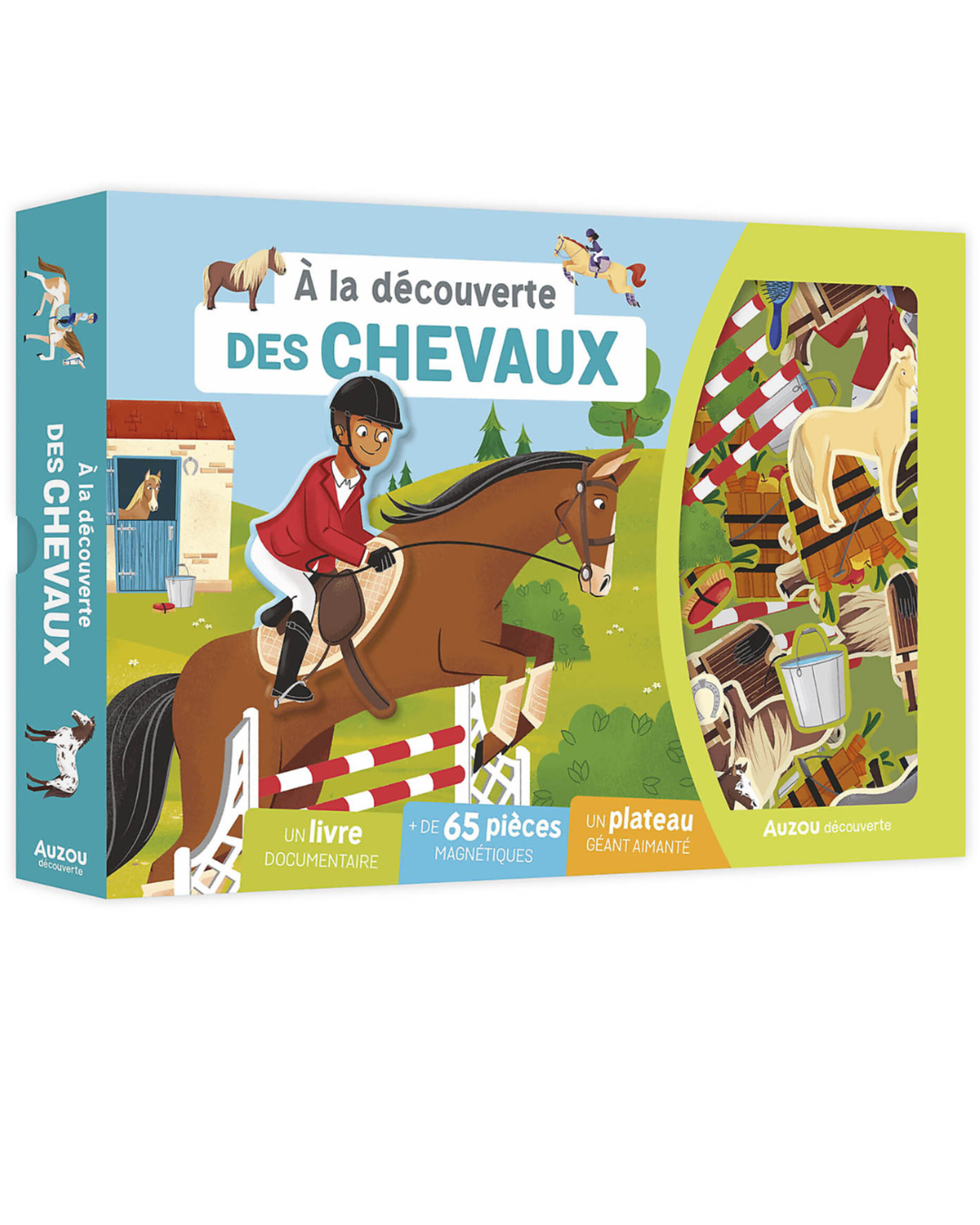 Coffret "A la découverte des chevaux"- AUZOU