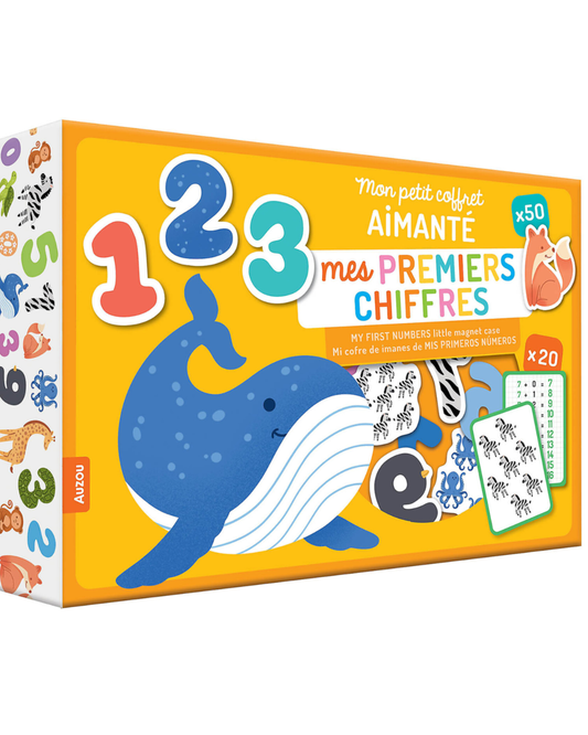 Mon petit coffret aimanté "Mes premiers chiffres" - AUZOU