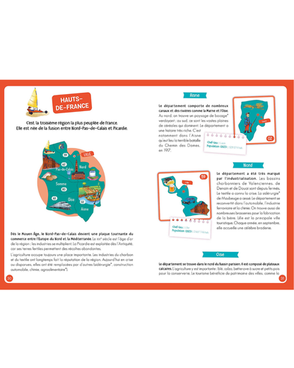 Coffret "A la découverte de la France"- AUZOU