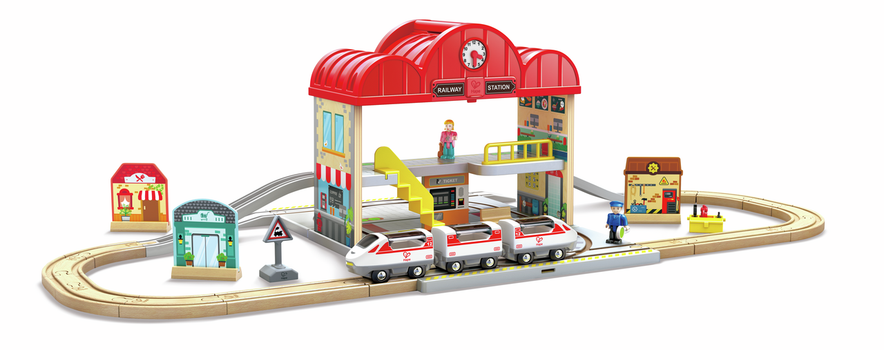 Coffret circuit de train portable