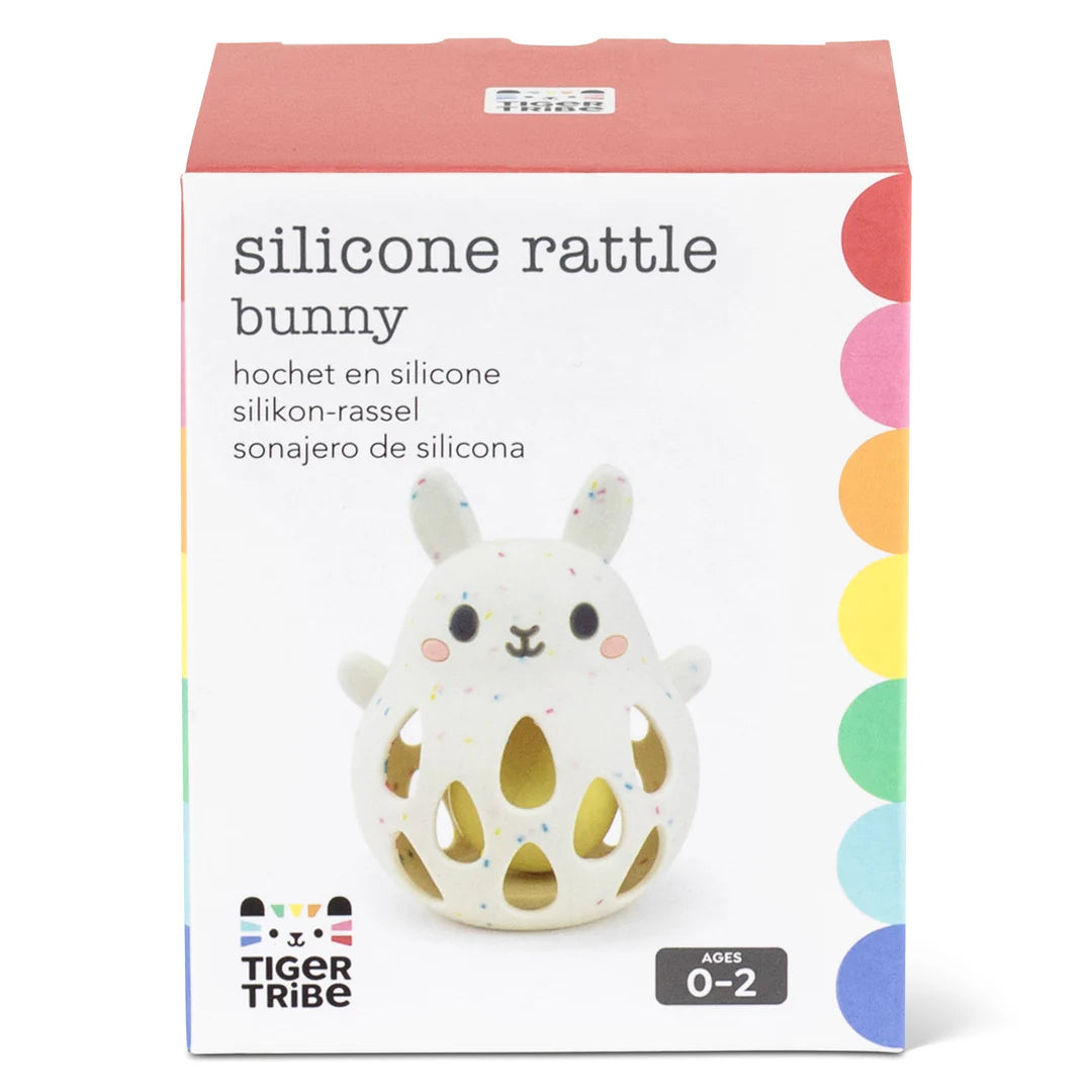 Hochet silicone lapin
