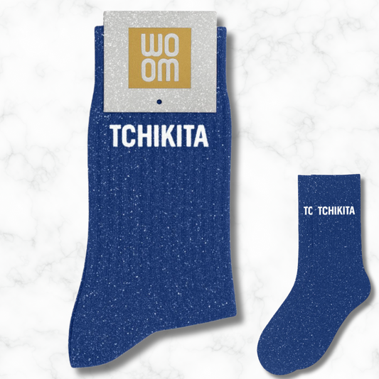 Chaussette à paillettes "Tchikita"