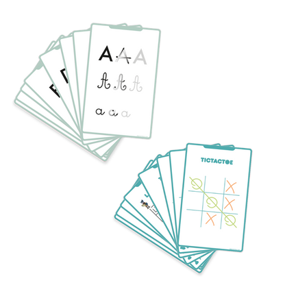 Refill KIDYDRAW-MINI - Cartes thèmes "Jeux et Education"