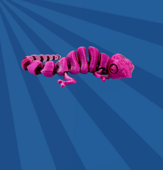 Caméléon articulé  - Anima 3D
