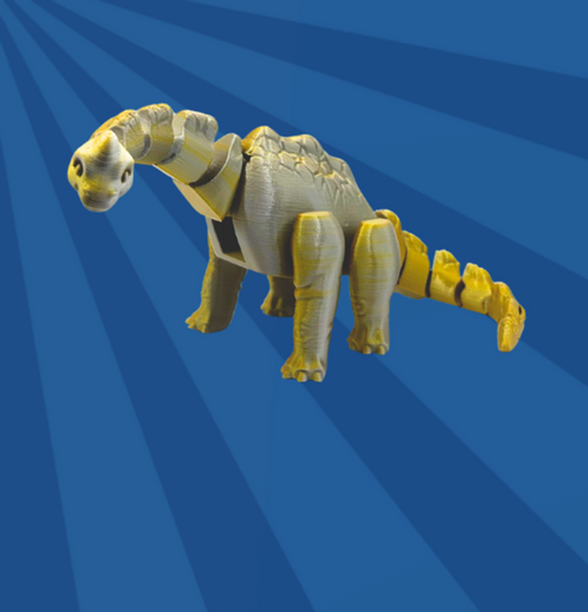 Dinosaure Girafosaure articulé  - Anima 3D