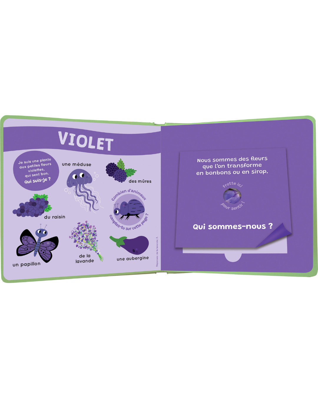 Mon livre des odeurs et des couleurs "La nature" - AUZOU