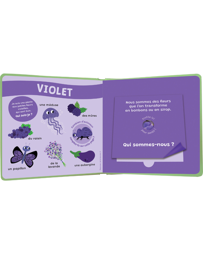 Mon livre des odeurs et des couleurs "La nature" - AUZOU