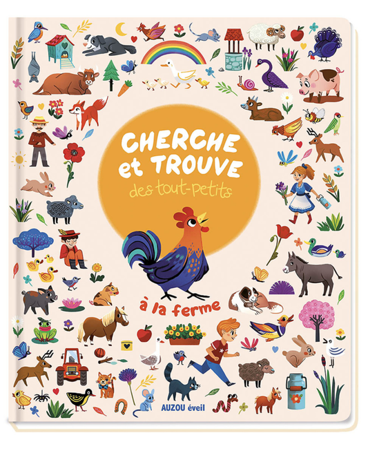 Livre Cherche et trouve "La ferme" - AUZOU