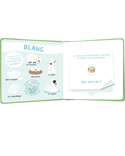 Mon livre des odeurs et des couleurs "La nature" - AUZOU