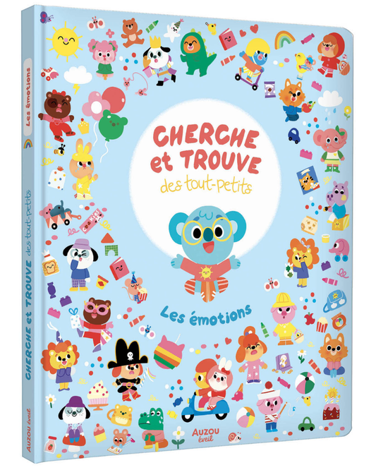 Livre Cherche et trouve "Les émotions" - AUZOU