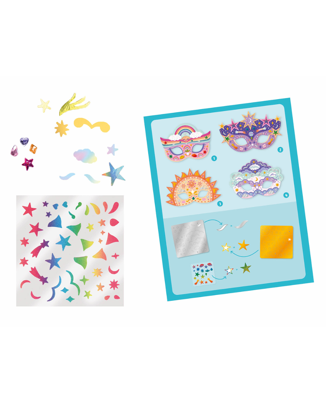 Ma pochette d'artiste "Mes masques Célestes" - AUZOU