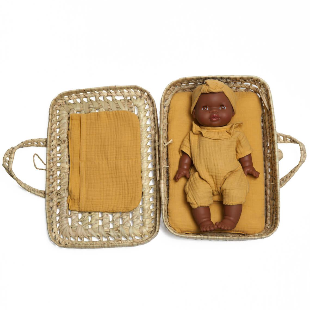 poupée garçon africain, cadeau dès 3 ans