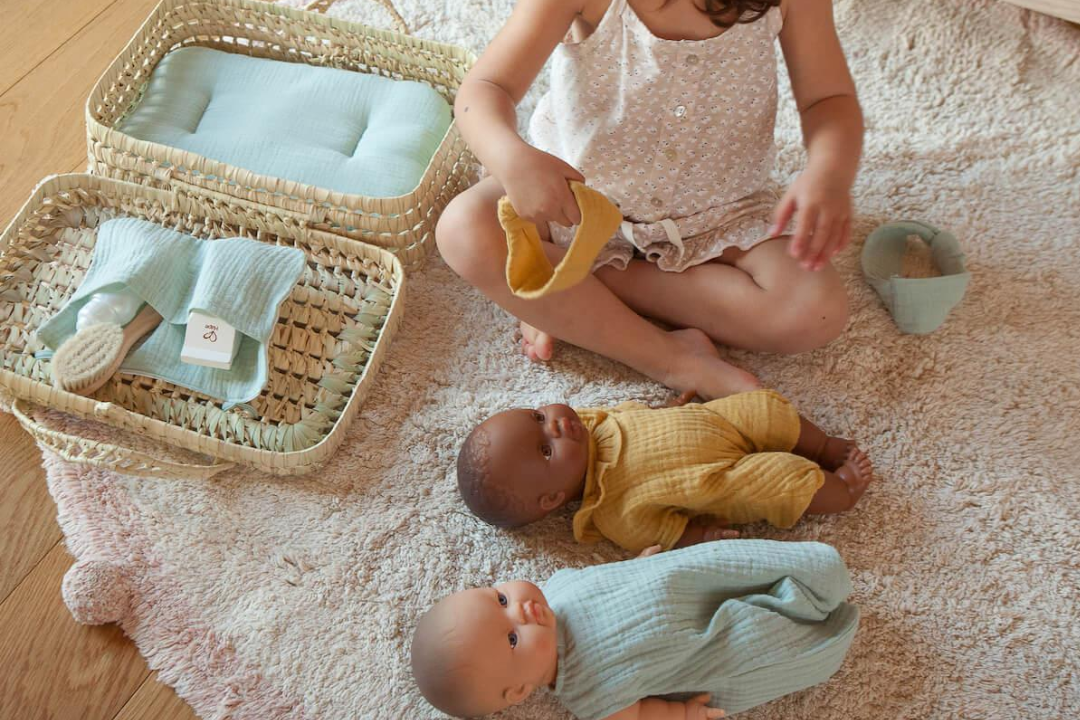 poupée garçon africain, cadeau dès 3 ans